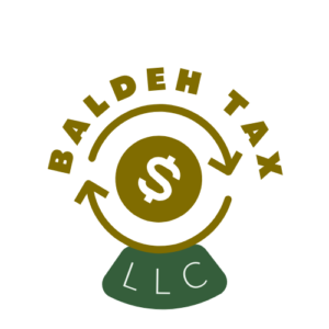 Baldeh Tax LLC Logo-White Background