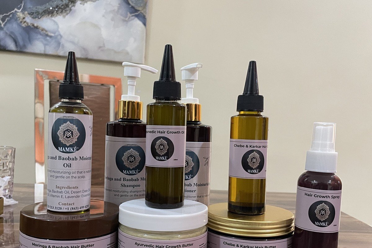 Mamké natural skincare and haircare products